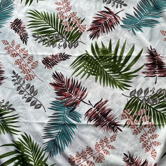 Shein Tropical Print Wrap Scarf - Picture 4 of 6
